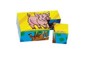 Vauva- ja taaperolelut - Eichhorn Block Puzzle 6 kpl. - 100005481