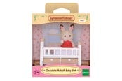 Nuket, pehmolelut ja oheistarvikkeet - Sylvanian Families Suklaapupuvauva-setti (Vauvansänky) - 5017