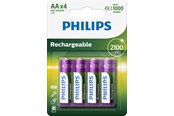 Akut ja Paristot - Philips Rechargeable AA - R6B4A210/10