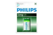 Akut ja Paristot - Philips Pitkäikäinen - 6F22L1B/10