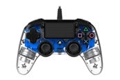 Pelit - lisävarusteet - NACON Wired Illuminated Compact Controller Sininen - Wired Controller - Sony PlayStation 4 - 3499550360806