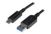 USB kaapelit - StarTech.com 1m 3ft USB C to A Cable M/M / USB 3.1 10Gbps / USB Tyyppi C to A - USB Type-C kabel - 1 m - USB31AC1M
