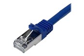 Verkkokaapelit - StarTech.com 0.5m Sininen Cat6 / Cat 6 Shielded (SFTP) Patch Cable 0.5 m - patchkabel - 50 cm - blå - N6SPAT50CMBL