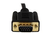 Näyttökaapeli - StarTech.com 6ft HDMI to VGA active converter cable HDMI to VGA adapter - video Muuntaja - sort - HD2VGAMM6