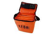 Kameralaukut - LEBA Innovation LEBA NoteBag Oranssi for 5 tablets - NB2-5TAB-ORA
