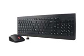 Näppäimistöt - Lenovo Välttämätön langaton yhdistelmä - näppäimistö ja hiiri - AMK. englanti EURO-symbolilla. - Näppäimistö ja Hiirisetti - Musta - 4X30M39497