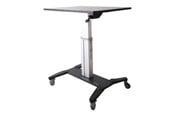 Seinäkiinnitys, AV-kiinnikkeet & AV-kalusteet - StarTech.com Mobile Sit-Stand Workstation - stativ - Max 50 kg - recommended for - STSCART