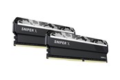 RAM - G.Skill Sniper X DDR4-3200 - 16GB - CL16 - Dual Channel (2 pcs) - Intel XMP - Musta - F4-3200C16D-16GSXWB