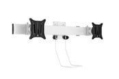 Näytön kiinnitys - Multibrackets m VESA 75 100 Duo Crossbar with Kahva Valkoinen - 7350073734917
