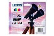 Mustepatruunat, värikasetit ja lisävarusteet - Epson 502XL Multipack - 4 pakker - høj kapacitet - sort gul cyan magenta - Original - blækpatron - C13T02W64020
