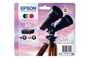Mustepatruunat, värikasetit ja lisävarusteet - Epson 502 Multipack - 4 pakker - sort gul cyan magenta - original - blækpatron - C13T02V64010