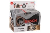 Hiomakoneet - Bosch Starlock Best of Sanding Set, 6-os. AVZ 93 G; AVZ 90 RT6; AVZ 32 RT4; Wood & Paint -hiomapaperi (3x) - 2608664133