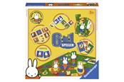 Lautapelit - Ravensburger Miffy Games 6in1 - 213573