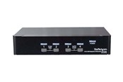KVM-kytkimet - StarTech.com 4-porttinen DisplayPort KVM-kytkin - 4K 60Hz - KVM / äänikytkin - 4 porttia - SV431DPUA2