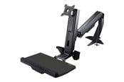 Näytön kiinnitys - StarTech.com Sit-Stand Workstation Wall Mount - Single Monitor - ARMSTSCP1