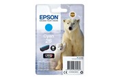 Mustepatruunat, värikasetit ja lisävarusteet - Epson 26 - cyan - original - blækpatron - C13T26124022