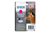 Mustepatruunat, värikasetit ja lisävarusteet - Epson T1303 - Størrelse XL - magenta - original - blækpatron - C13T13034022