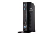 Telakointiasemat - Club 3D Club3D SenseVision USB 3.0 Dual Display 4K60Hz Docking Station - CSV-1460