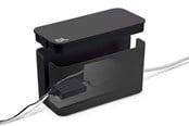 Kaapelihyllyt, Kaapelisukat & Kaapelisiteet - Bluelounge Design Cablebox Mini - Musta - CBM-BL-EU