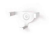 Puhelin - Muut lisävarusteet - Hama Wall Mount for Amazon Echo Dot (2:a Gen) - White - 00181517