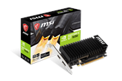 Näytönohjaimet - MSI GeForce GT 1030 Silent Low Profile OC - 2GB DDR4 SDRAM - Näytönohjaimet - GT 1030 2GHD4 LP OC