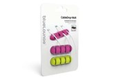 Kaapelihyllyt, Kaapelisukat & Kaapelisiteet - Bluelounge Design Bluelounge Cable Drop Multi  - adhesive holder for - CDMU-BR