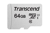 Muistikortti - Transcend 300S microSD - 100MB/s - 64GB - TS64GUSD300S