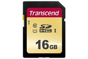 Muistikortti - Transcend 500S SDHC UHS-1 - 16GB - TS16GSDC500S
