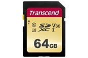 Muistikortti - Transcend 500S SDXC UHS-3 - 64GB - TS64GSDC500S