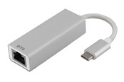 Verkkokortit (verkkosovittimet, tulostuspalvelimet jne.) - Deltaco PRIME USB-C - RJ45-muunnin - USBC-1077