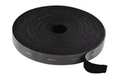 Kaapelihyllyt, Kaapelisukat & Kaapelisiteet - Deltaco Velcrobånd - 5m - Black - CM2005S