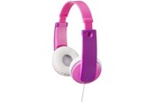 Kuulokkeet - JVC Kids On Ear Headphones - Pink - JVC HA-KD7-P-E