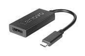 Näyttökaapeli - Lenovo USB-C to DisplayPort - ulkoinen videolähtösovitin - 4X90Q93303