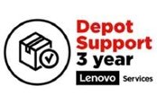 Palvelu ja tuki  - Lenovo Depot Repair -3YR Courier/Carry-in upgrade from 2YR Courier/Carry-in - 5WS0K75717