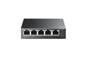 Kytkimet - TP-Link TL-SF1005P 5-porttinen 10/100Mbps pöytäkytkin, jossa on neljä PoE+ (58W) -porttia. - TL-SF1005P