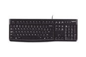 Näppäimistöt - Logitech K120 Corded Keyboard - FR - Näppäimistö - Ranskalainen - Musta - 920-002488