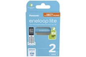Akut ja Paristot - Panasonic eneloop lite DECT BK-4LCCE battery - 2 x AAA - NiMH - BK-4LCCE/2DE