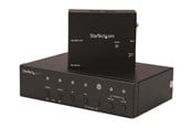 Toistimet & Lähettimet - StarTech.com VGA DisplayPort ja HDMI yli CAT5 HDBaseT Extender Switch - video / äänenvoimakkuuden laajennin - HDMI - STDHVHDBT