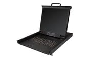 KVM-kytkimet - StarTech.com 1U 19" Rackmount LCD Console - USB + PS/2 - KVM console - 19" - RKCONS1901