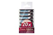 Akut ja Paristot - Philips Teho Alkaline - LR03P20T/10