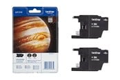 Mustepatruunat, värikasetit ja lisävarusteet - Brother LC1240BKBP2 / LC1240BKBP2 2-Pack Black Ink - LC1240BKBP2