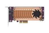 Ohjainkortit - QNAP Dual M.2 22110/2280 PCIe SSD Laajennus card f - QM2-2P-244A