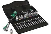 Työkalut - Wera 8100 SA 9 Zyklop Speed Ratchet Set 1/4" ajo imperiaalinen, 28 osaa - 5004019001