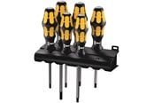 Työkalut - Wera 977/6 TORX® Screwdriver set Kraftform : Chiseldriver and rack 6 pieces - 5024410001