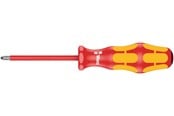 Käsityökalut  - Wera 165 i PZ VDE Eristetty ruuvimeisseli Pozidriv-ruuveille. PZ 1 x 80 mm - 05006162001