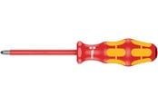 Käsityökalut  - Wera 165 i pz vde insulated screwdriver for Pozidriv screws pz 2 - 5006164001