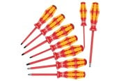 Käsityökalut  - Wera 160 i/162 i/167 i/9 screwdriver set kraftform plus Sarja 100 9 pieces - 05133355001