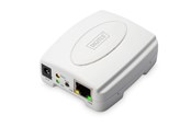 Verkkokortit (verkkosovittimet, tulostuspalvelimet jne.) - DIGITUS Nopea Ethernet-tulostinpalvelin - DN-13003-2