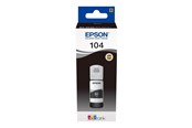 Mustepatruunat, värikasetit ja lisävarusteet - Epson EcoTank 104 - Musta Ink Tank - C13T00P140