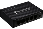 Kytkimet - LevelOne GEU-0522 5-portin Gigabit-kytkin - GEU-0522